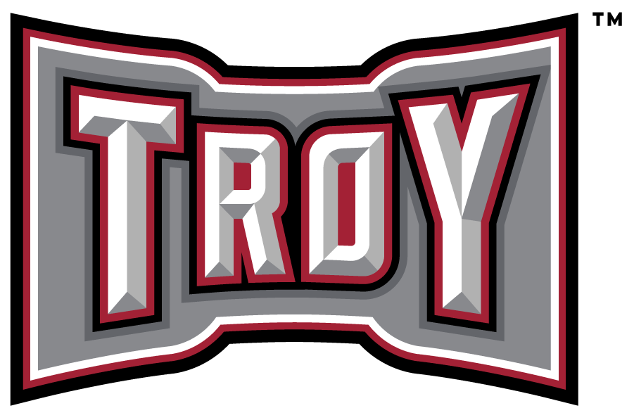 Troy Trojans 2004-2016 Wordmark Logo v2 iron on transfers for clothing